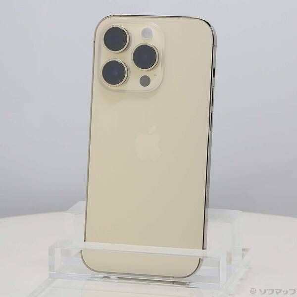 ソフマップ 〔中古品〕 iPhone14 Pro 128GB ゴールド MQ073J／A SIMフリー【349】
