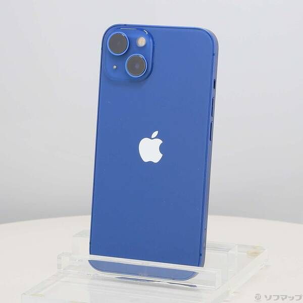 ソフマップ 〔中古品〕 iPhone13 256GB ブルー MLNM3J／A SIMフリー【344】
