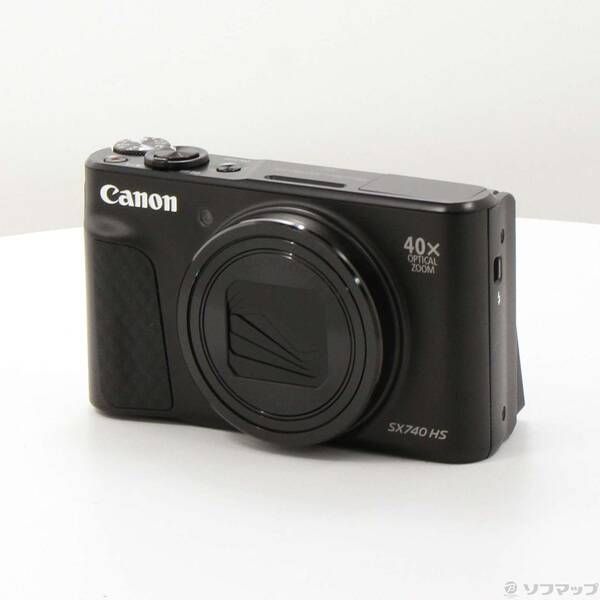 ソフマップ 〔中古品〕 PowerShot SX740 HS ブラック【251】