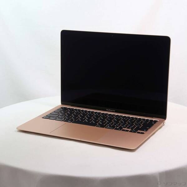 ソフマップ 〔中古品〕 MacBook Air 13.3-inch Late-2020 MGNE3J／A Apple M1 8コアCPU_8コアGPU 8GB SSD512GB ゴールド 〔26.3 Tahoe〕【295】