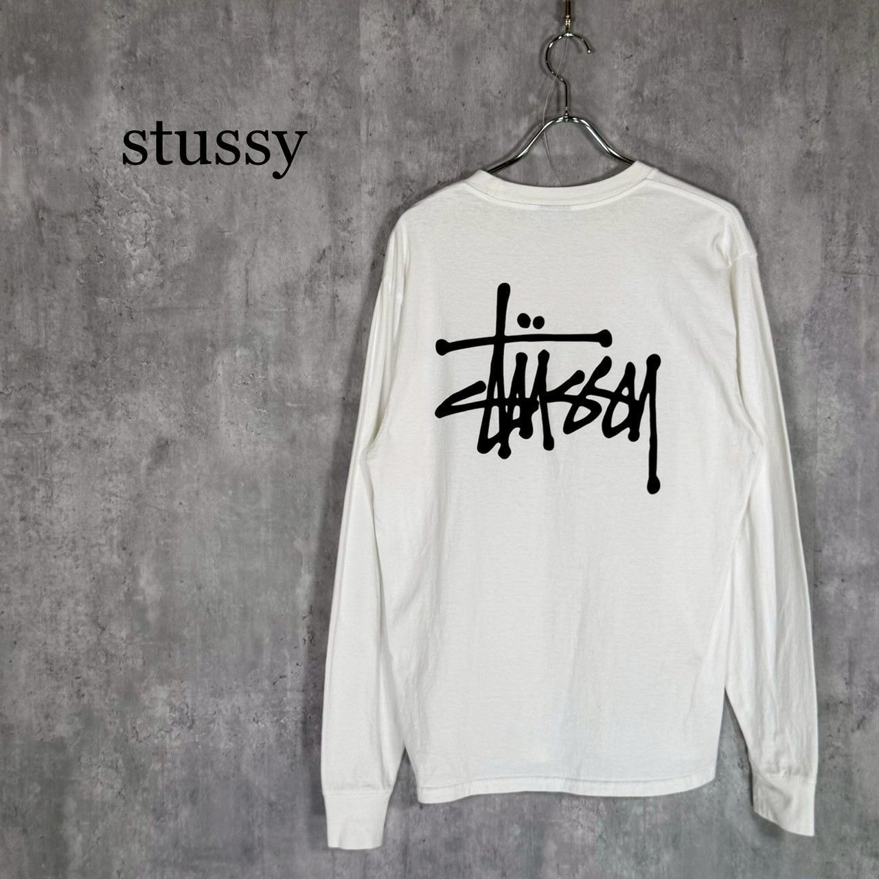 『stussy』ステューシー（M）ベーシック ステューシー ロンT