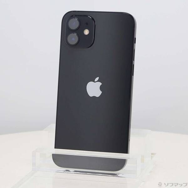 ソフマップ 〔中古品〕 iPhone12 64GB ブラック MGHN3J／A SIMフリー【344】