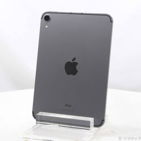 ソフマップ 〔中古品〕 iPad mini 第6世代 64GB スペースグレイ MK893J／A docomoロック解除SIMフリー【344】