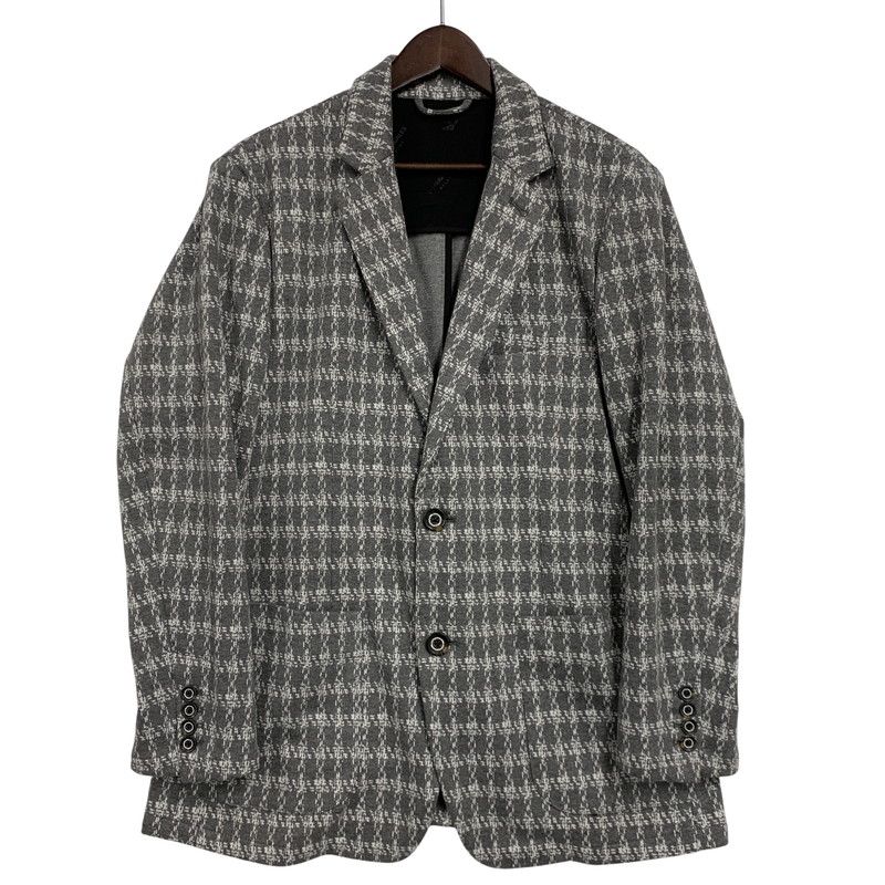 【中古品】 1PIU1UGUALE3 RELAX ウノピゥウノウグァーレトレ リラックス JACQUARD ジャガード 2B TAILORED JACKET テーラードジャケット アウター 【140-260508-ya-05-izu】