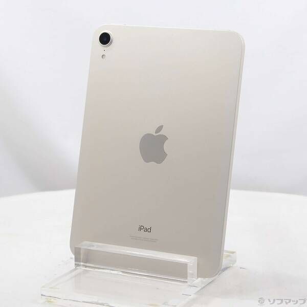 ソフマップ 〔中古品〕 iPad mini 第6世代 64GB スターライト MK7P3J／A Wi-Fi【344】