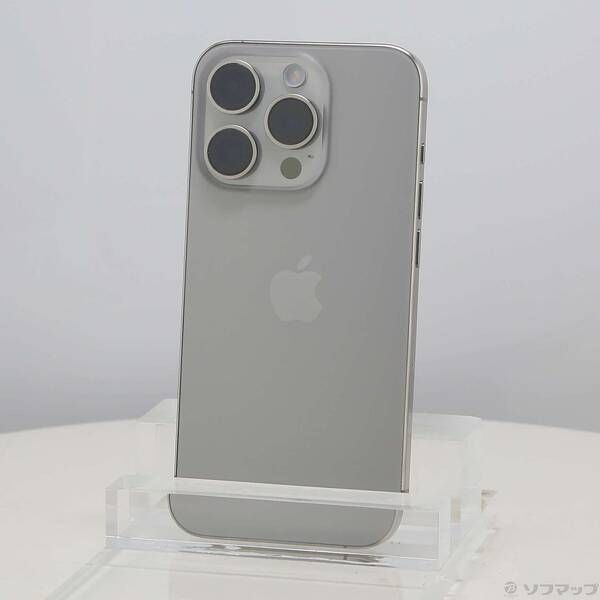 ソフマップ 〔中古品〕 iPhone15 Pro 128GB ナチュラルチタニウム MTU93J/A SIMフリー【258】