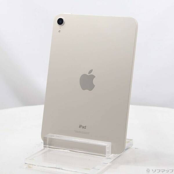 ソフマップ 〔中古品〕 iPad mini 第6世代 64GB スターライト MK7P3J/A Wi-Fi【344】