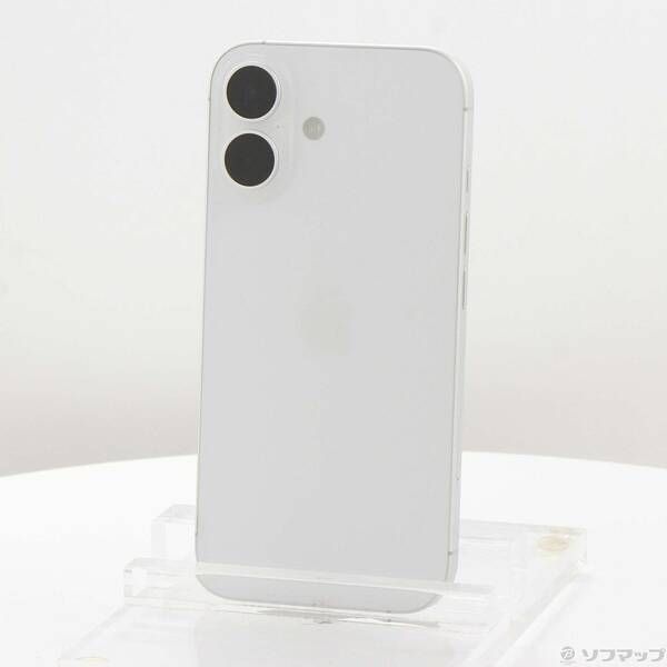 ソフマップ 〔中古品〕 iPhone16 128GB ホワイト MYDR3J／A SIMフリー【377】
