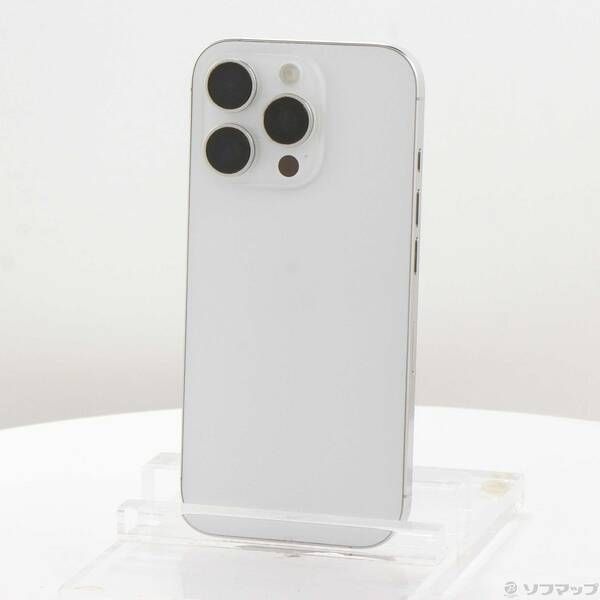 ソフマップ 〔中古品〕 iPhone16 Pro 256GB ホワイトチタニウム MYN13J／A SIMフリー【377】