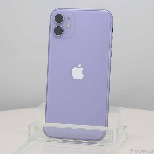 ソフマップ 〔中古品〕 iPhone11 64GB パープル MWLX2J／A SIMフリー【377】