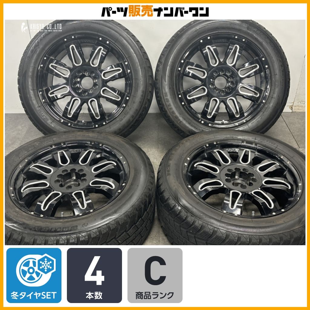 【程度良好品】LEXXEL Balanlo 20in 9J +35 PCD127 SAILUN ICE BLAZER WST2 LT 275/55R20 ラングラー グラディエーター JL JK JT レクセル
