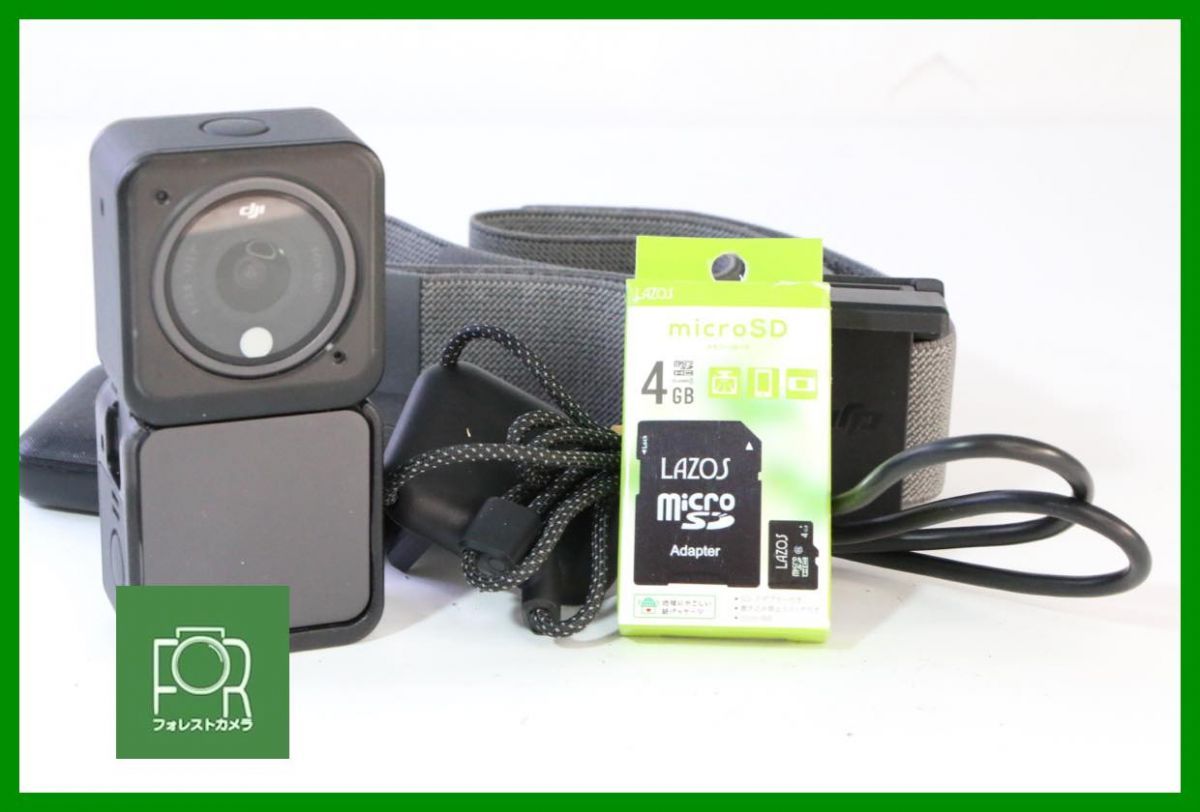 良品■到着後即使える■dji DJI Action 2 MC211 128GB Powerコンボ F/2.8 1/1.7■純正カバー・ヘッドバンド・4GB SD付き■AC425