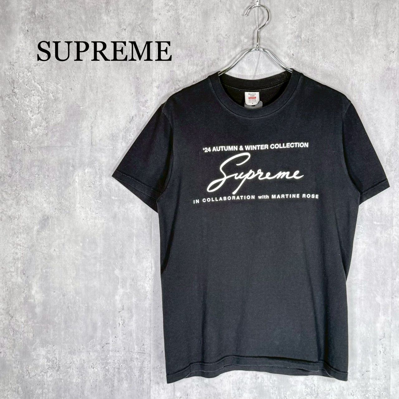 『SUPREME』シュプリーム（S）Supreme × Martine Rose 24AWコラボTシャツ