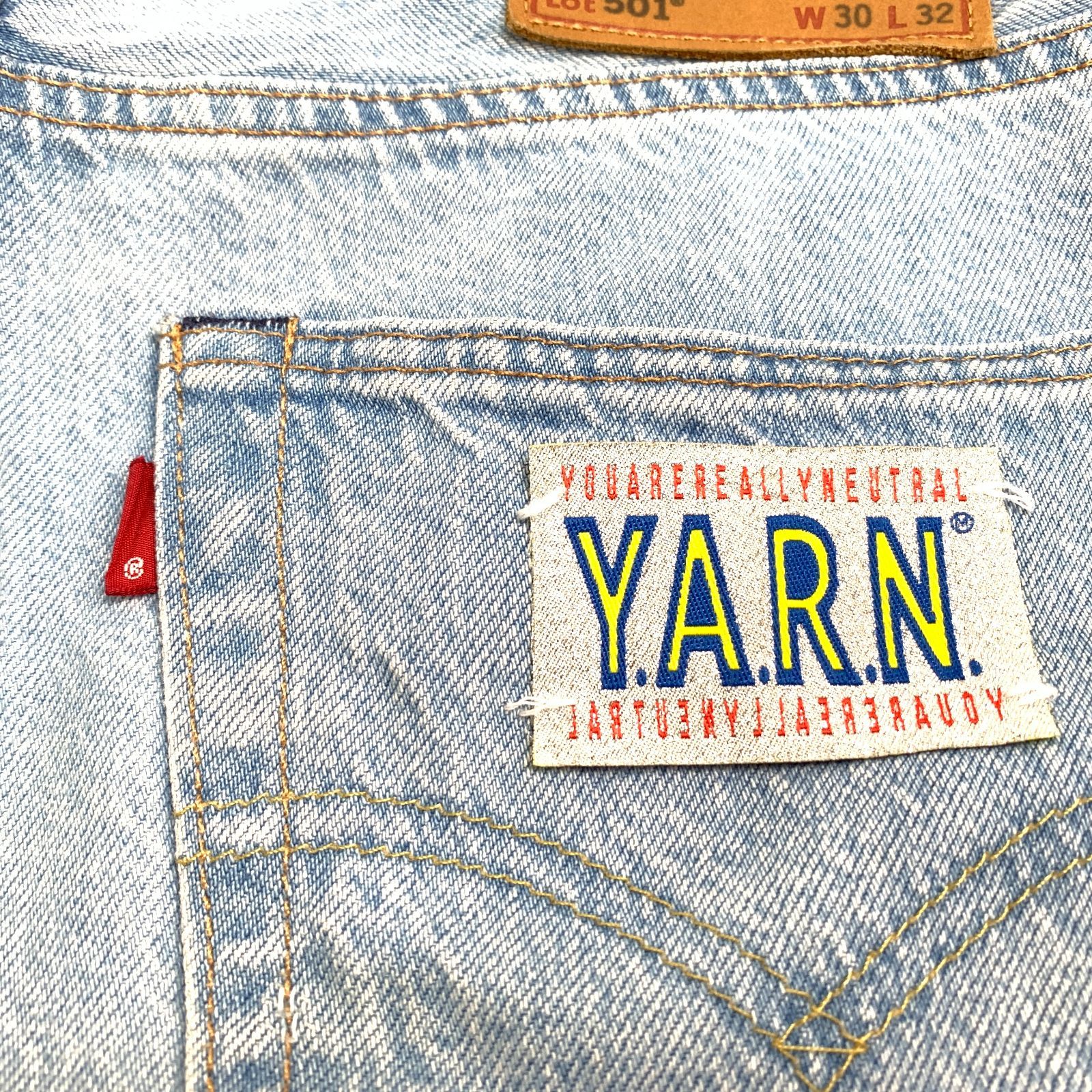 f001 J Y.A.R.N (ヤーン) × Levi's リーバイス コラボ SS26 501 with