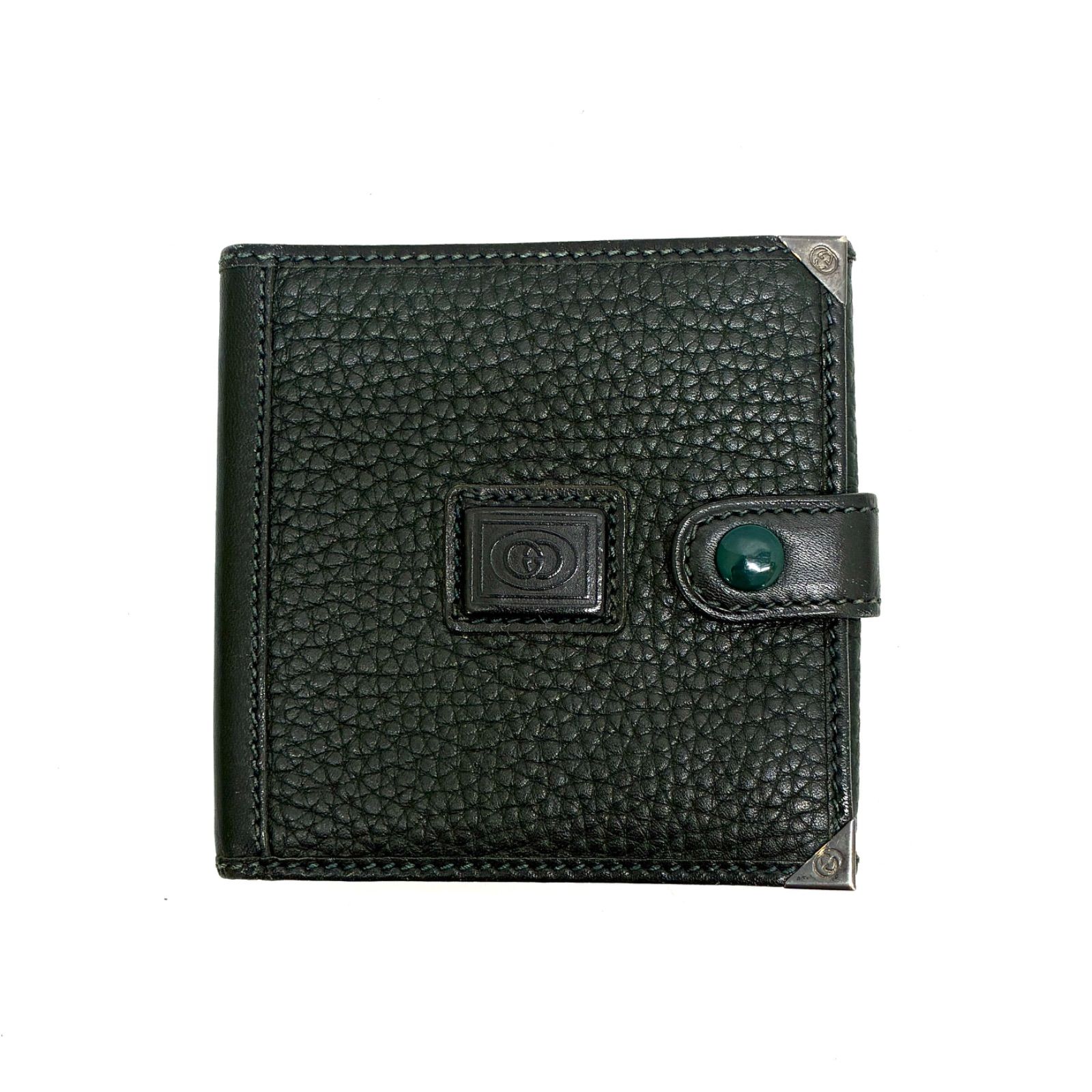 ◆GUCCI◆グッチ オールドグッチ 折り財布 札入れ グリーン