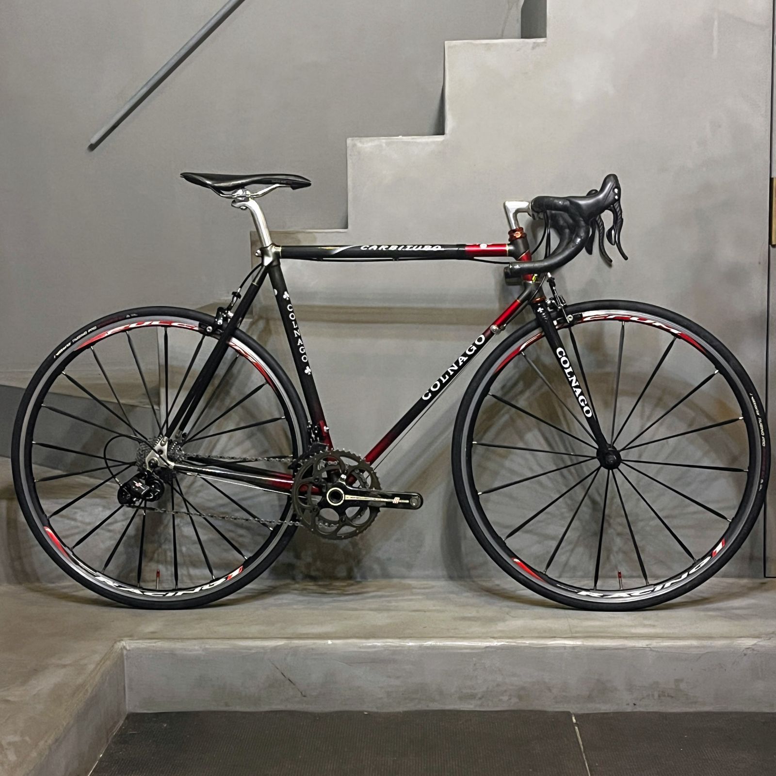 COLNAGO コルナゴ CARBITUBO カルビチューボ Campagnolo Record 11S カーボン双胴チューブ 訳アリ ビンテージロードバイク