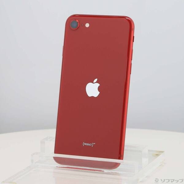 ソフマップ 〔中古品〕 iPhone SE 第3世代 128GB プロダクトレッド MMYH3J／A SIMフリー 〔ネットワーク利用制限▲〕【262】