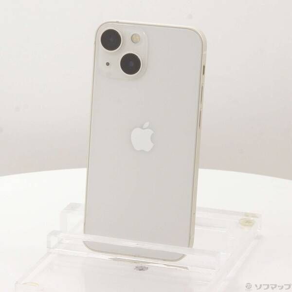 ソフマップ 〔中古品〕 iPhone13 mini 128GB スターライト MLJE3J／A SIMフリー 〔ネットワーク利用制限▲〕【258】