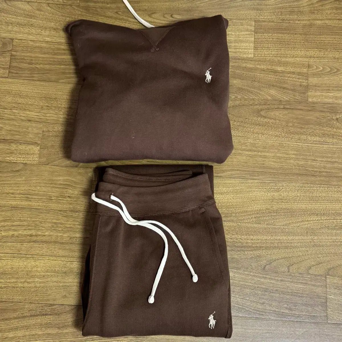 ポロ フリース WHO フーディー スウェットパンツ M ブラウン 23,603円