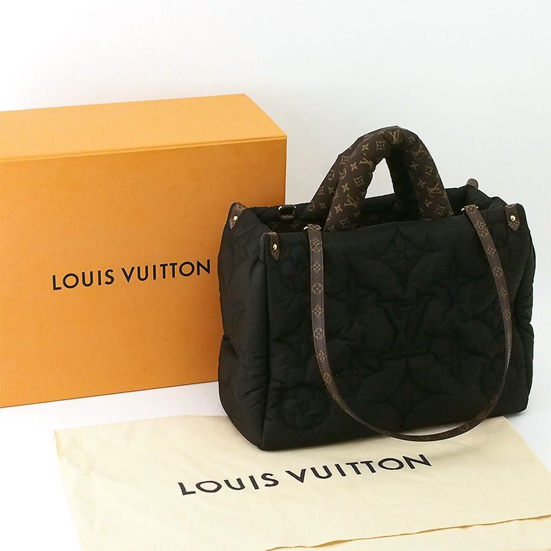 ルイ・ヴィトン LOUIS VUITTON オンザゴー GM LV ピロー 2WAY トート