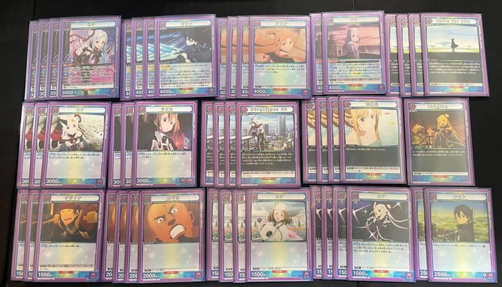 ユニオンアリーナ 紫ユナ デッキ デッキ】SAO 紫 ユナ【UNIONARENA】 ユニアリ - メルカリ