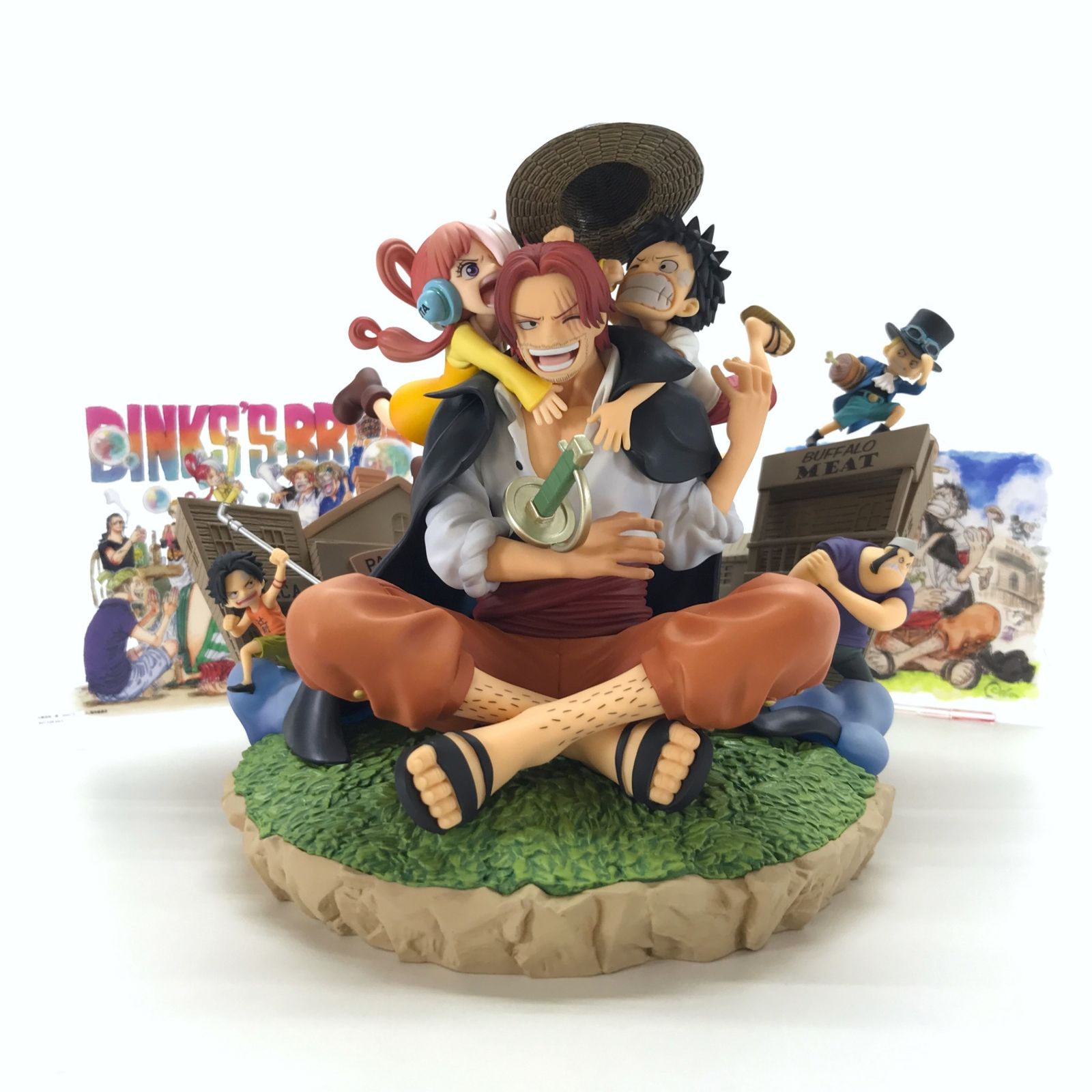BANDAI SPIRITS フィギュア JC104巻 掛け替えカバーイラスト ジオラマ