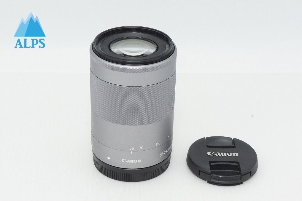 良品 Canon キヤノン EF-M 55-200mm F4.5-6.3 IS STM APS-C EF-Mマウント ズームレンズ 260424v