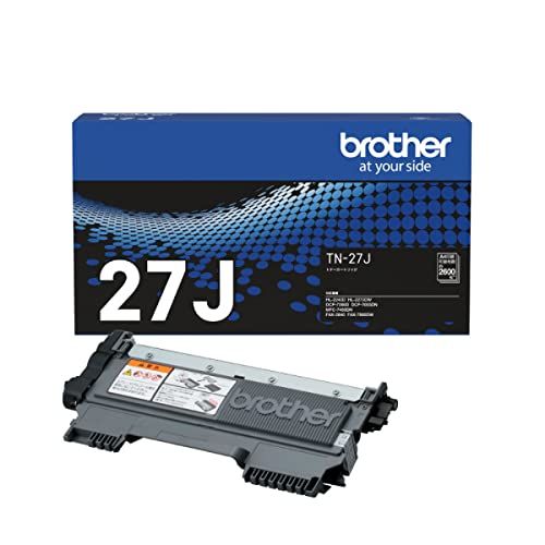【brother純正】 ブラザー工業(Brother Industries) トナーカートリッジ TN-27J 対応型番:MFC-7460DN、DCP-7065DN、DCP-7060D、FAX-2840、HL-2270DW、HL-2240D bb449379
