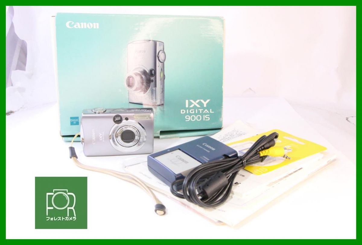【動作保証・点検済】良品■到着後即使える■Canon IXY DIGITAL 900 IS■■バッテリー・チャージャー・8GB SDカード・箱付き■■AC240