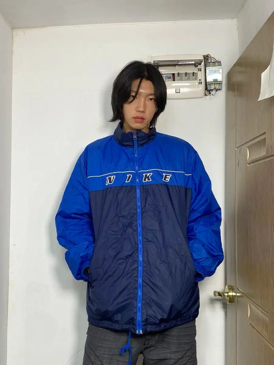 00s NIKE スペルアウト オールドスクール ウィンドブレーカー 2XL