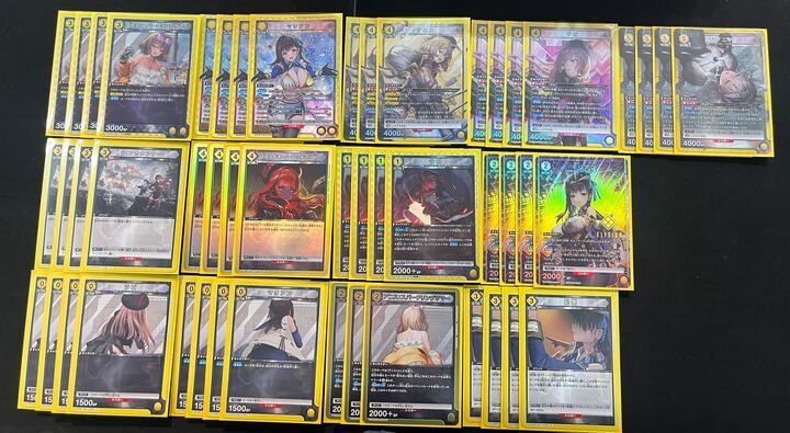 デッキ】勝利の女神：NIKKE 黄 カウンターズ【UNIONARENA】※ST