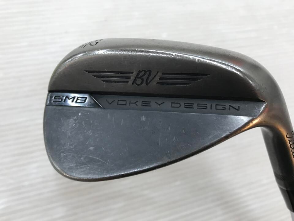 タイトリスト　ボーケイ SM8 JET BLACK　52度　ダイナミックゴールド　WEDGEフレックス　ウェッジ　中古　ゴルフドゥ！成田美郷台店【最短即日発送】
