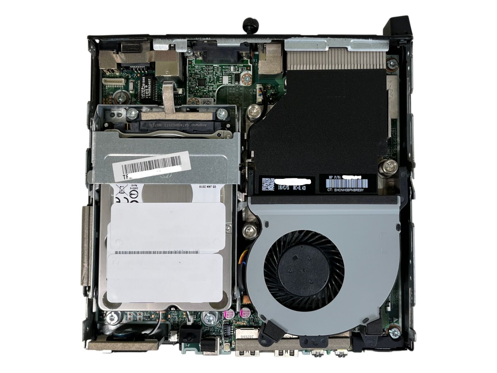 HP EliteDesk 800 G4 DM i5 8500T 本体 電源 動確 HP EliteDesk 800 G4