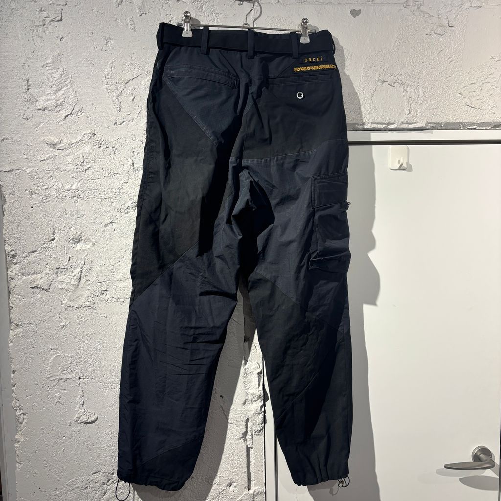 sacai サカイ Hank Willis Thomas イージーパンツ 21-02449M ブラック
