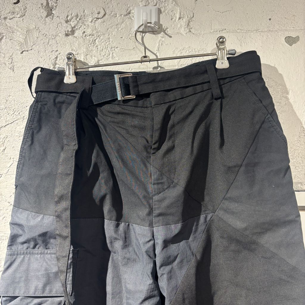 sacai サカイ Hank Willis Thomas イージーパンツ 21-02449M ブラック