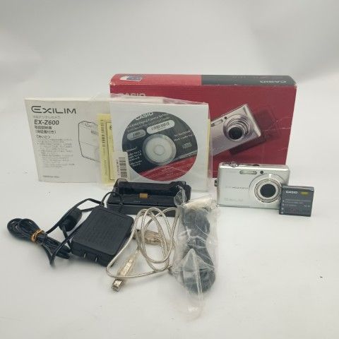 Casio EXILIM EX-Z600 Silver コンパクトデジタルカメラ /