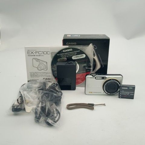 Casio EXILIM EX-FC100 Silver コンパクトデジタルカメラ