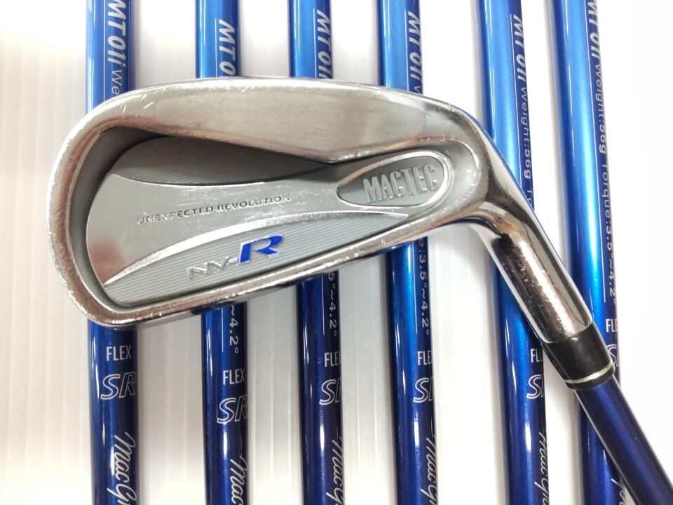 マグレガー　マックテック NV-R　NＶ-R/MT01i トリプルアクション　SRフレックス　アイアンセット　中古　ゴルフドゥ！河口湖インター店【最短即日発送】