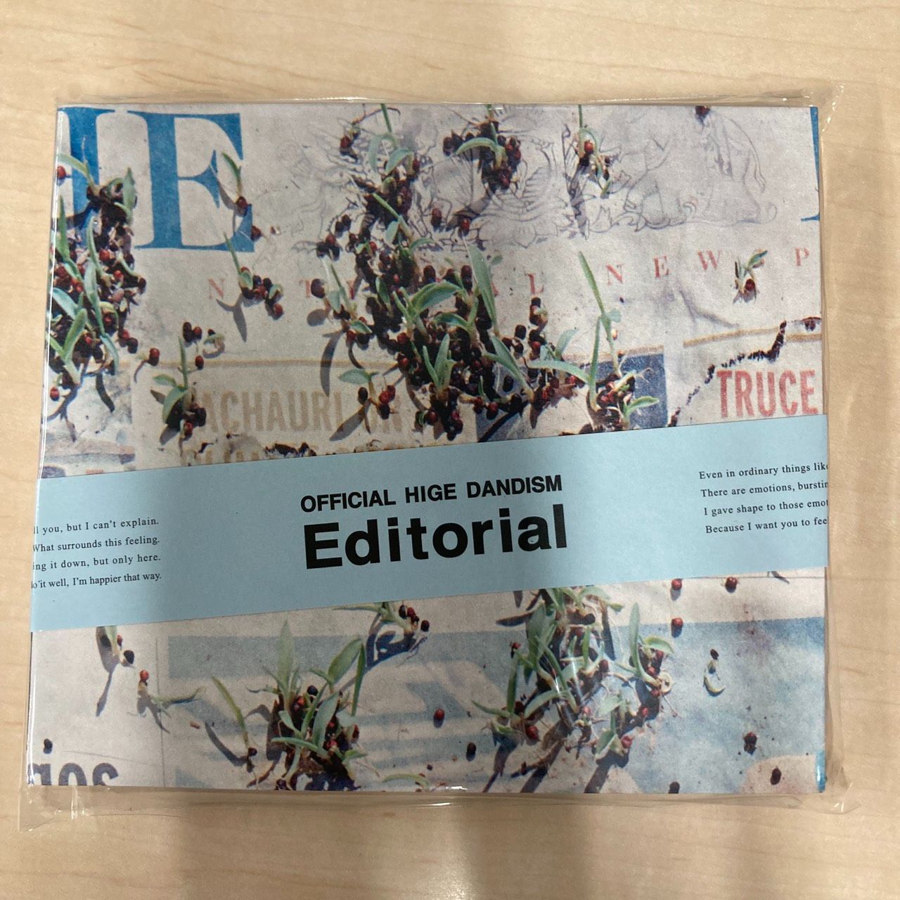 美品】Official髭男dism／Editorial CD+Blu-ray 初回仕様 帯付き