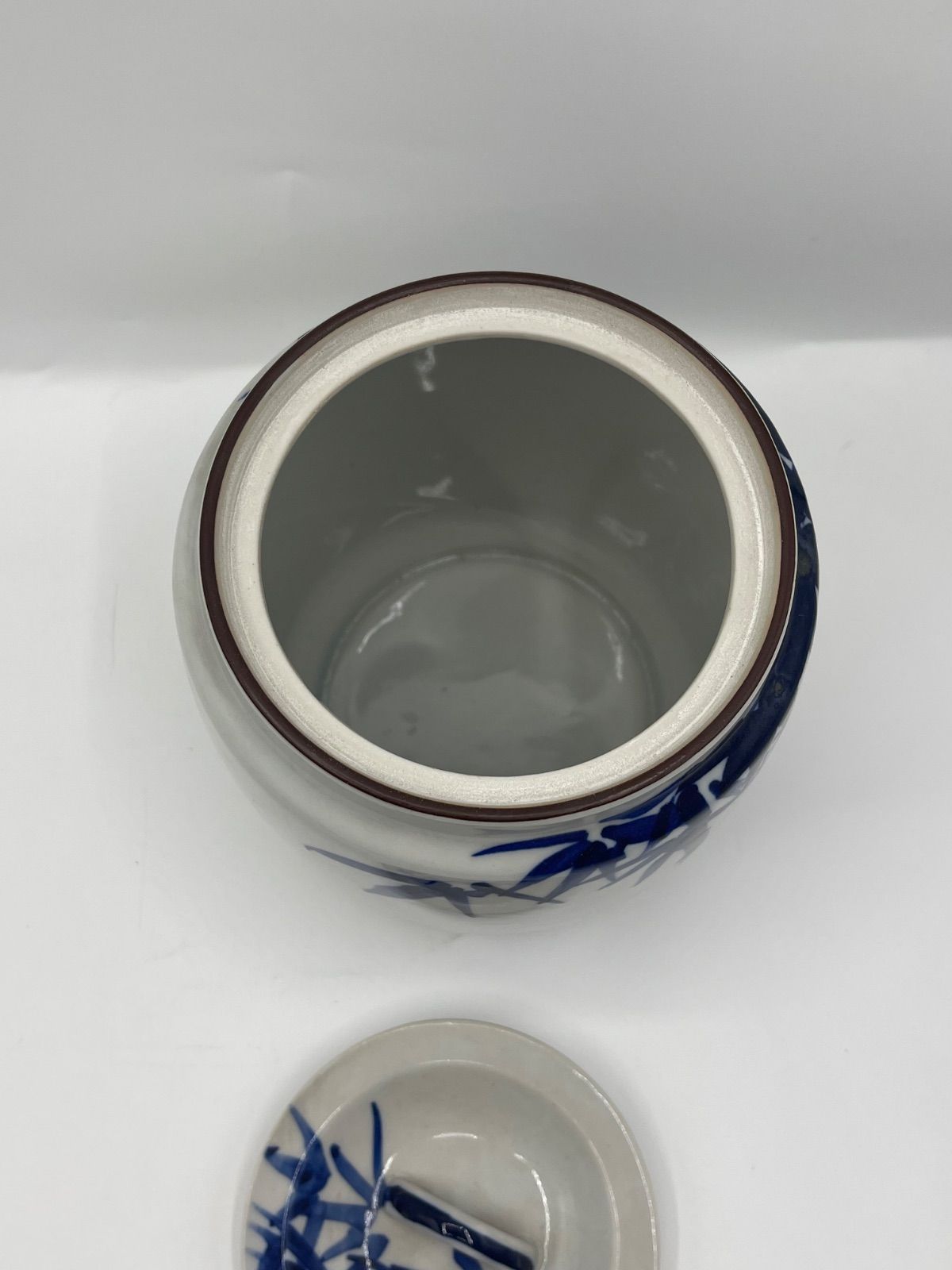 茶道具 水指 染付 竹笹図 - メルカリ