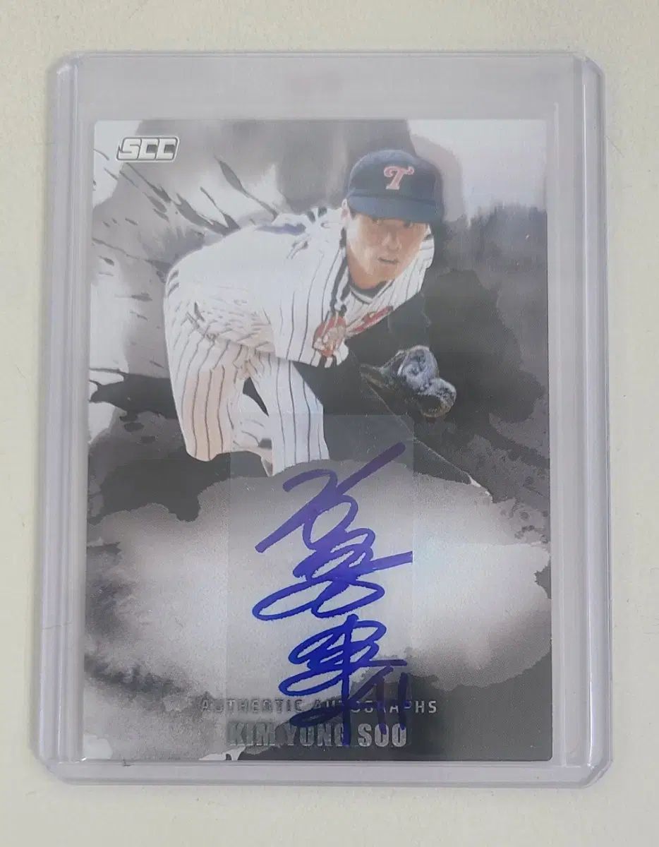 2025 kbo OFFICIAL LG TWINS ツインズ 金容述 AUTO(サイン)カード