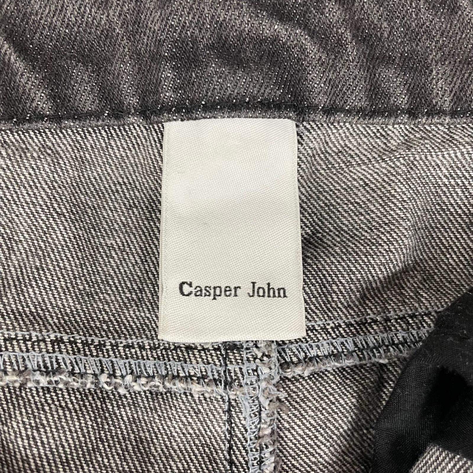 Casper John (キャスパージョン) ワイドパンツ インディゴ染め 