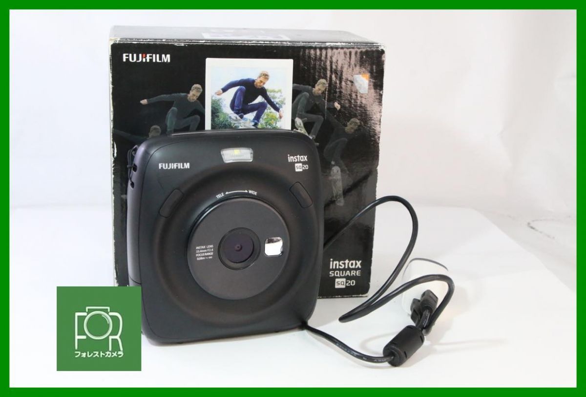 【動作保証・点検済】良品■到着後即使える■FUJIFILM instax SQUARE SQ20■バッテリー・チャージャー・箱付き■13626