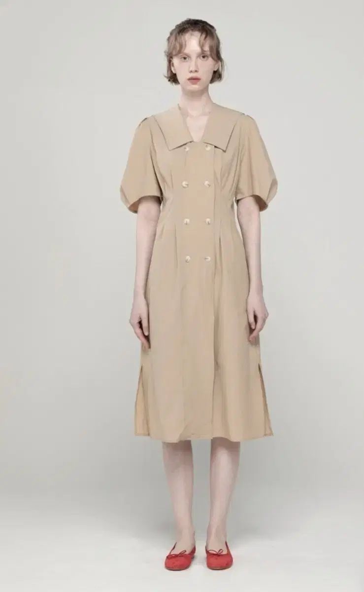 JMARK New York ジェイマークニューヨーク ダブルボタン ワンピース