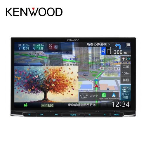 新品 ケンウッド 彩速ナビ MDV-M812L カーナビ 8V型 インダッシュモデル