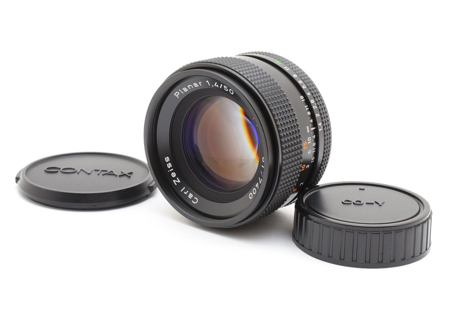 ◇◆ 外観新品級 コンタックス Contax Carl Zeiss プラナー Planar T* 50mm f/1.4 MMJ 一眼レフ レンズ 動作確認済 4222 ◆◇