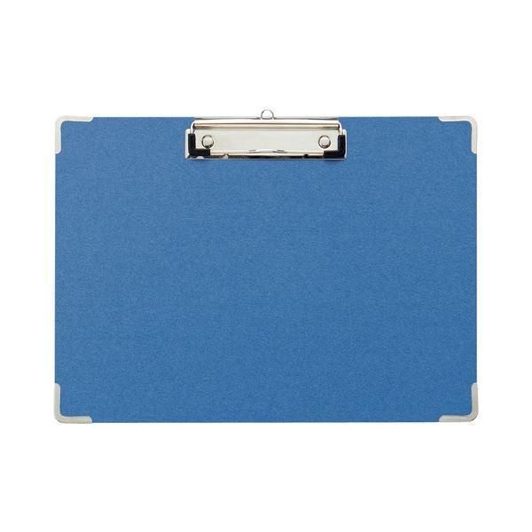 （まとめ）TANOSEE 用箋挟 A4ヨコ ブルー1セット(20枚) 〔×2セット〕 9,994円