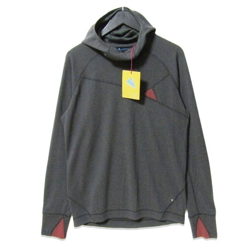 美品 Klattermusen クレッタルムーセン Huge Hoodie M's 20643 フーゲクルー プルオーバーパーカー ミッドレイヤー Raven M 27113512
