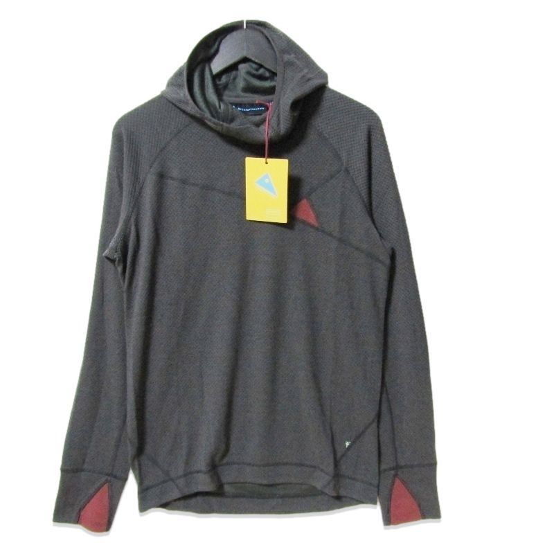 未使用 Klattermusen クレッタルムーセン Huge Hoodie M's 20643 フーゲクルー プルオーバーパーカー ミッドレイヤー Raven S 27113514