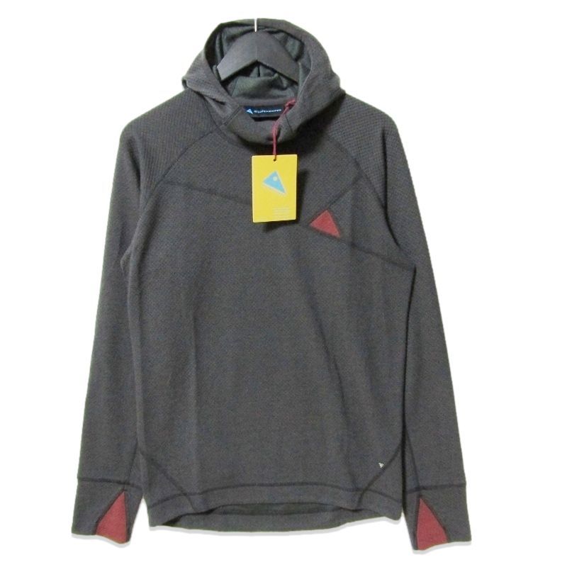 未使用 Klattermusen クレッタルムーセン Huge Hoodie M's 20643 フーゲクルー プルオーバーパーカー ミッドレイヤー Raven S 27113520